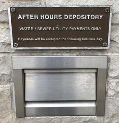 Image of the bill pay depository at WWU